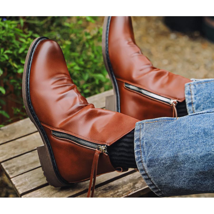 Ellie™ - Lederstiefeletten