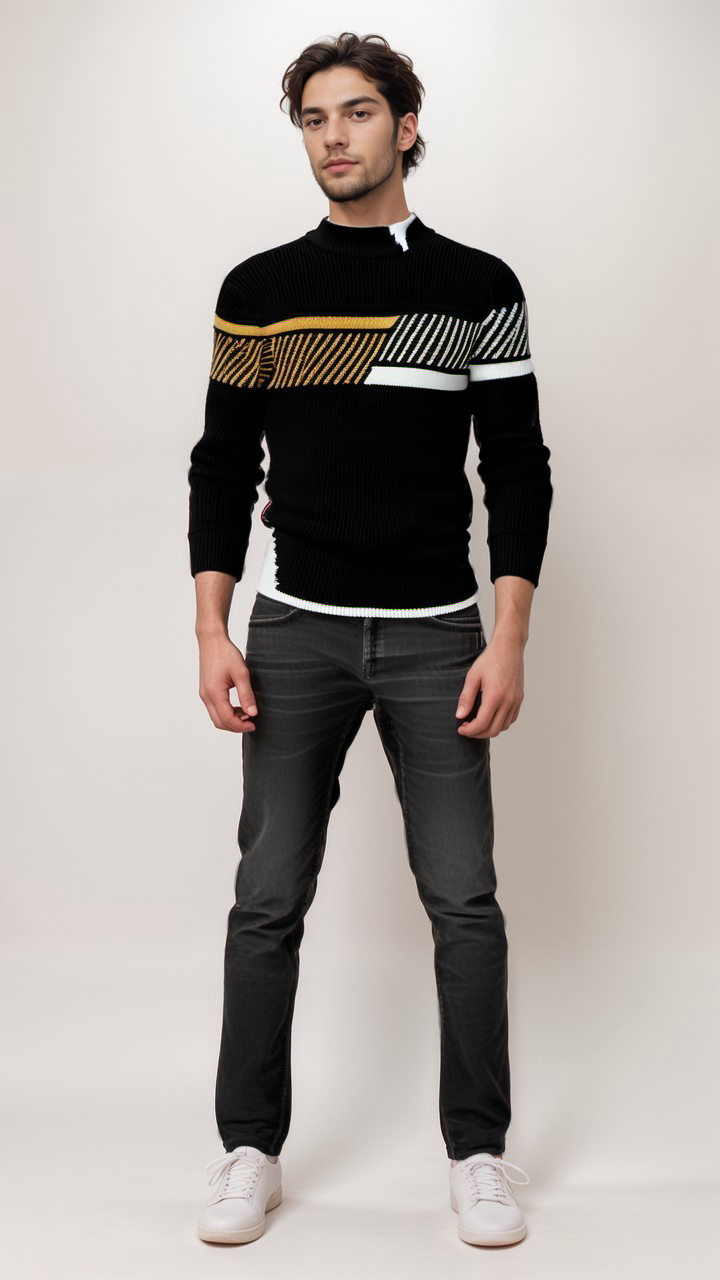 Daniel | Moderner Strickpullover