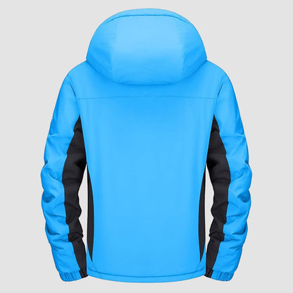 Warm Women's Waterproof Fleece Lined Ski Jacket with Hood – Perfect for Winter Activities
