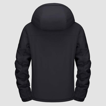 Warm Women's Waterproof Fleece Lined Ski Jacket with Hood – Perfect for Winter Activities